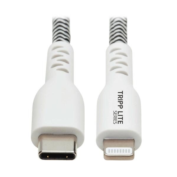 Tripp Eaton Tripp Lite Series HeavY-Duty UsB-C To Lightning Sync/charge Cable, Mfi Certified - M/m, Usb 2.0, 10 Ft. (3.05 m)