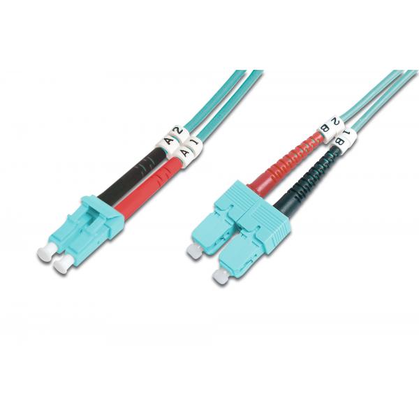 Cavo Patch Multimodale In Fibra Ottica Digitus Om 3, Lc/sc