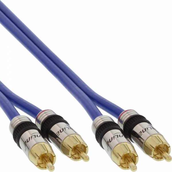 Cavo Rca Inline Audio - Premium - 2x Spina/spina Rca - 30 M