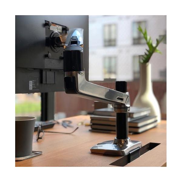 Ergotron Lx - Kit Di Montaggio (braccio Articolato, Supporto A Morsetto Per Tavolo, Adattatore Prolunga, Supporto Per Passaggio Cavi, Colonna 7") - P - Image 4