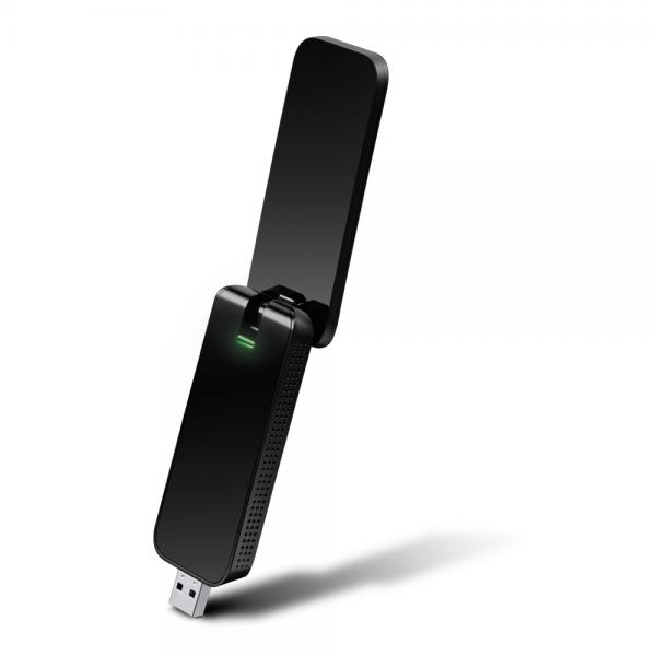 TP-Link Ac1300-DualbanD-UsB-WlaN-Adapter, Kabellos, Usb, Wlan, WI-Fi 5 (802.11ac), 867 Mbit/s, Schwarz