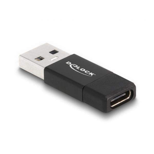 Adattatore Usb Delock: Da Usb Tipo A (m) A UsB-C A 24 Pin (w)