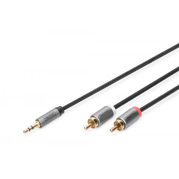 Cavo Adattatore Audio Digitus, Jack Da 3,5 Mm A Rca