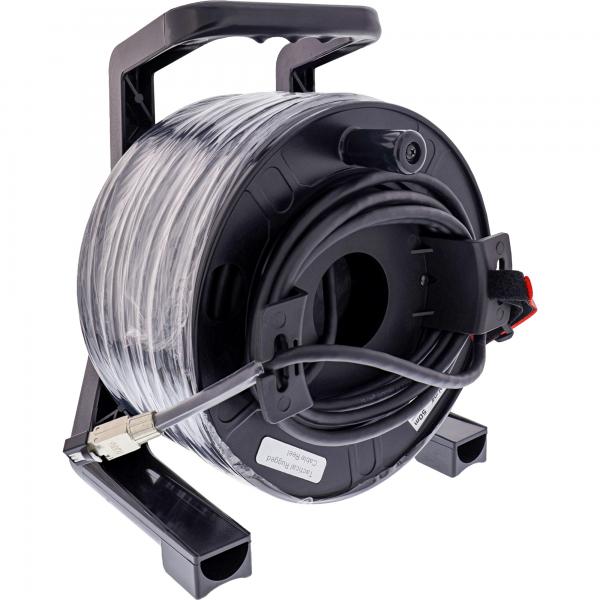 Avvolgicavo Di Rete Inline Ip67 Outdoor Pur - Cat.6a S/ftp - 50 M