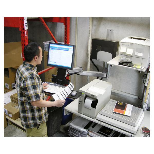 Ergotron Befestigungskit (handgelenkkissen, Schienenmontage Halterungsset, Höhenverstellbare Halterung, Tastaturablage Mit Linker/rechter Mausablage, - Image 4