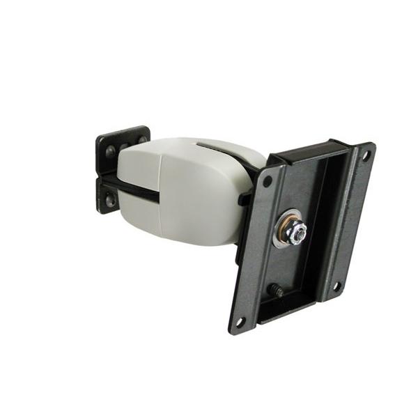 Ergotron 100 Series - Befestigungskit (doppelter Drehpunkt) - Für Flachbildschirm - Grau, Schwarz - Bildschirmgröße: Bis Zu 81,3 Cm (bis Zu 32 Zoll)