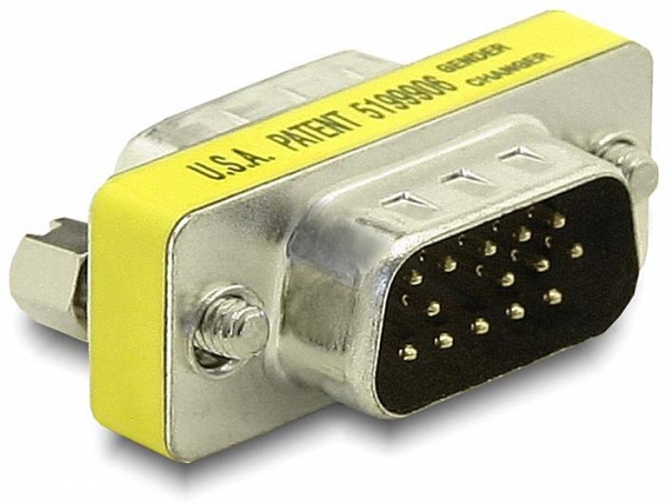 Cavo Vga Delock: Da HD-15 (vga) (m) A HD-15 (vga)