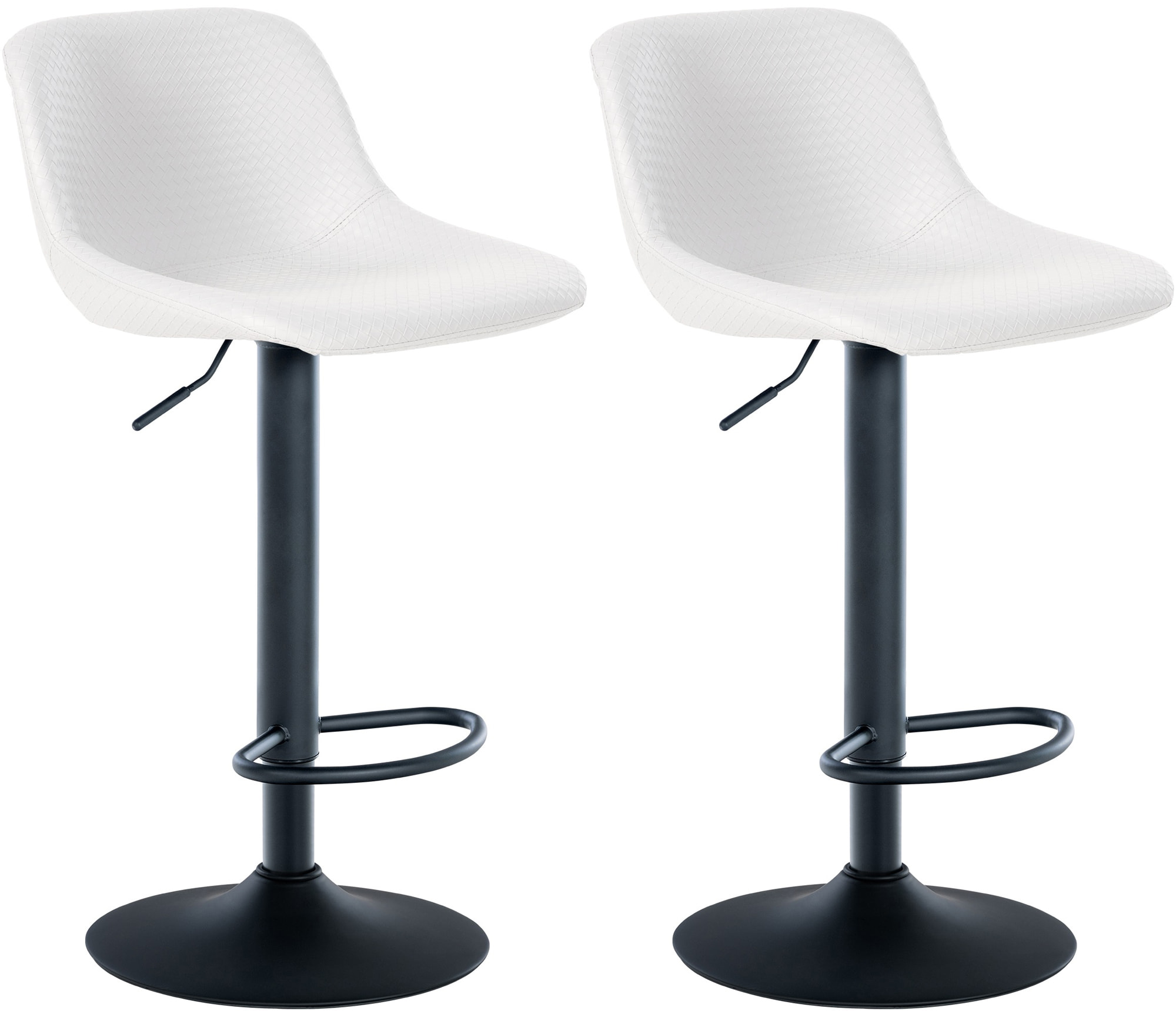 2er Set Barhocker Loft Kunstleder