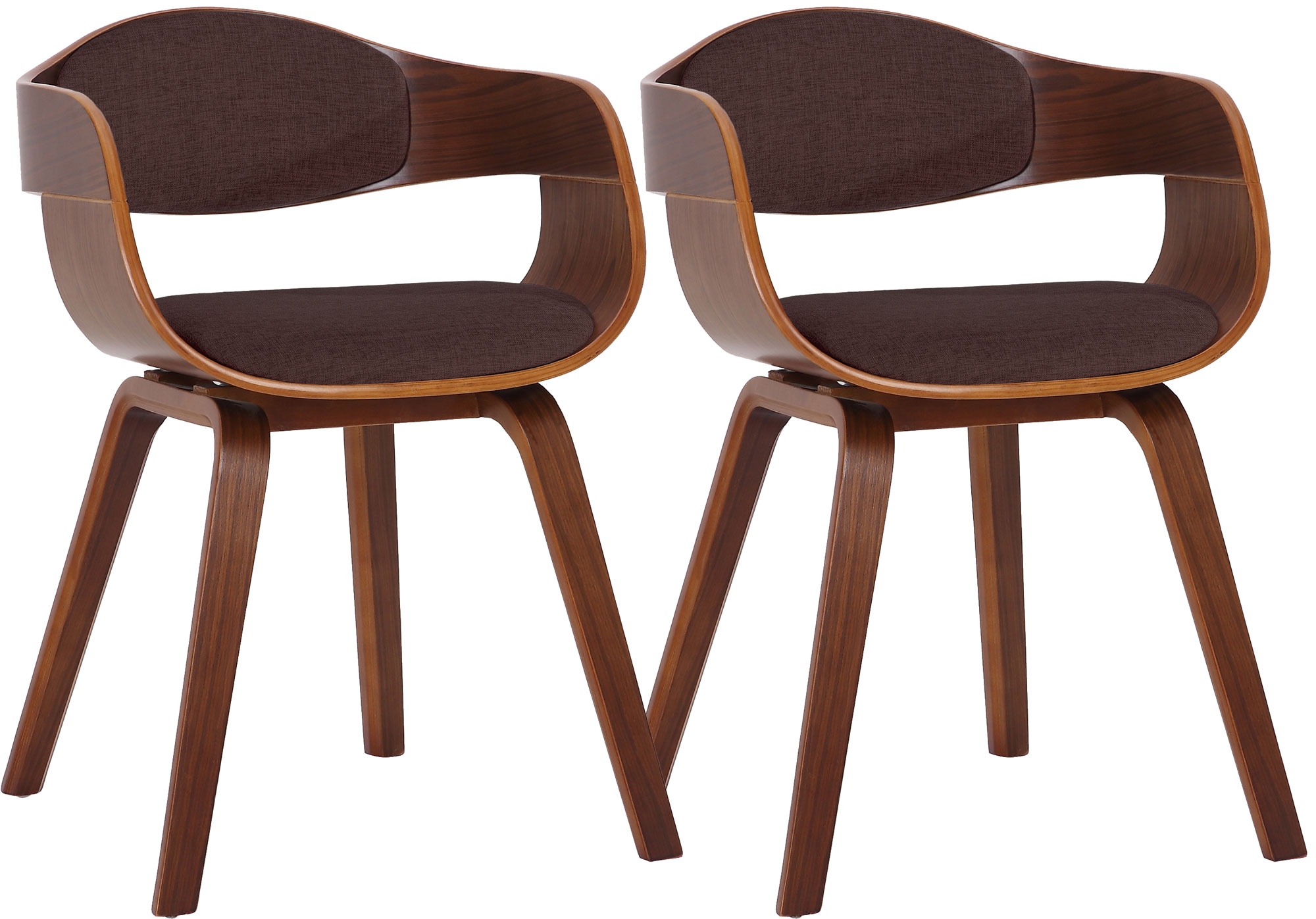 2er Set Stühle Kingston Stoff