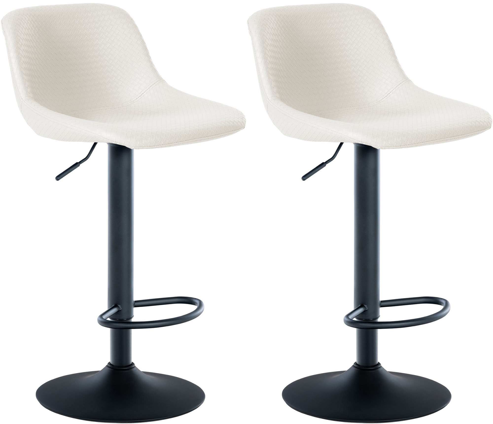 2er Set Barhocker Loft Kunstleder