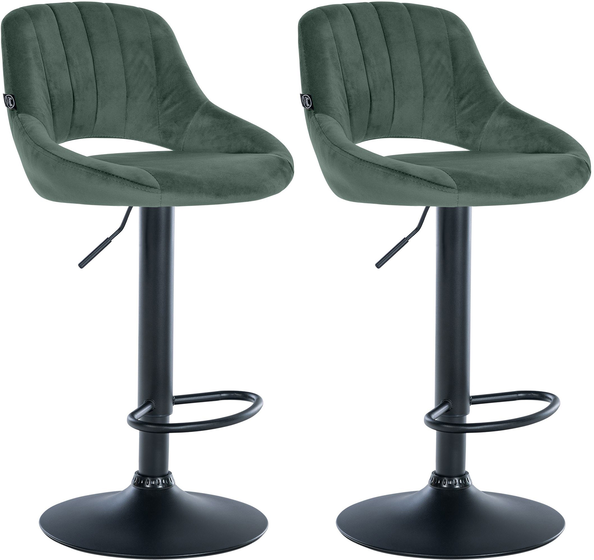 2er Set Barhocker Milet Samt B