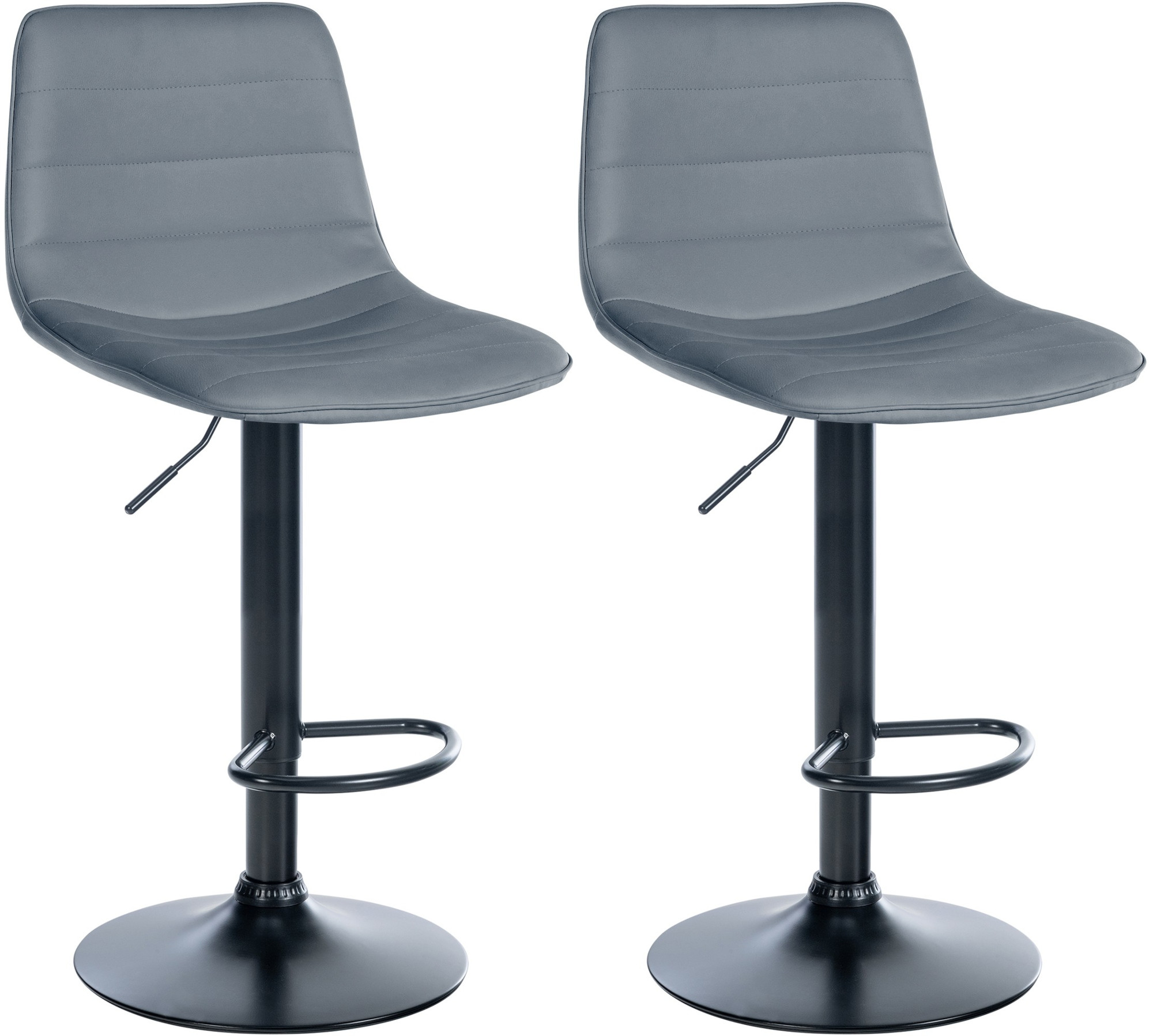 2er Set Barhocker Lex Kunstleder B - Image 4