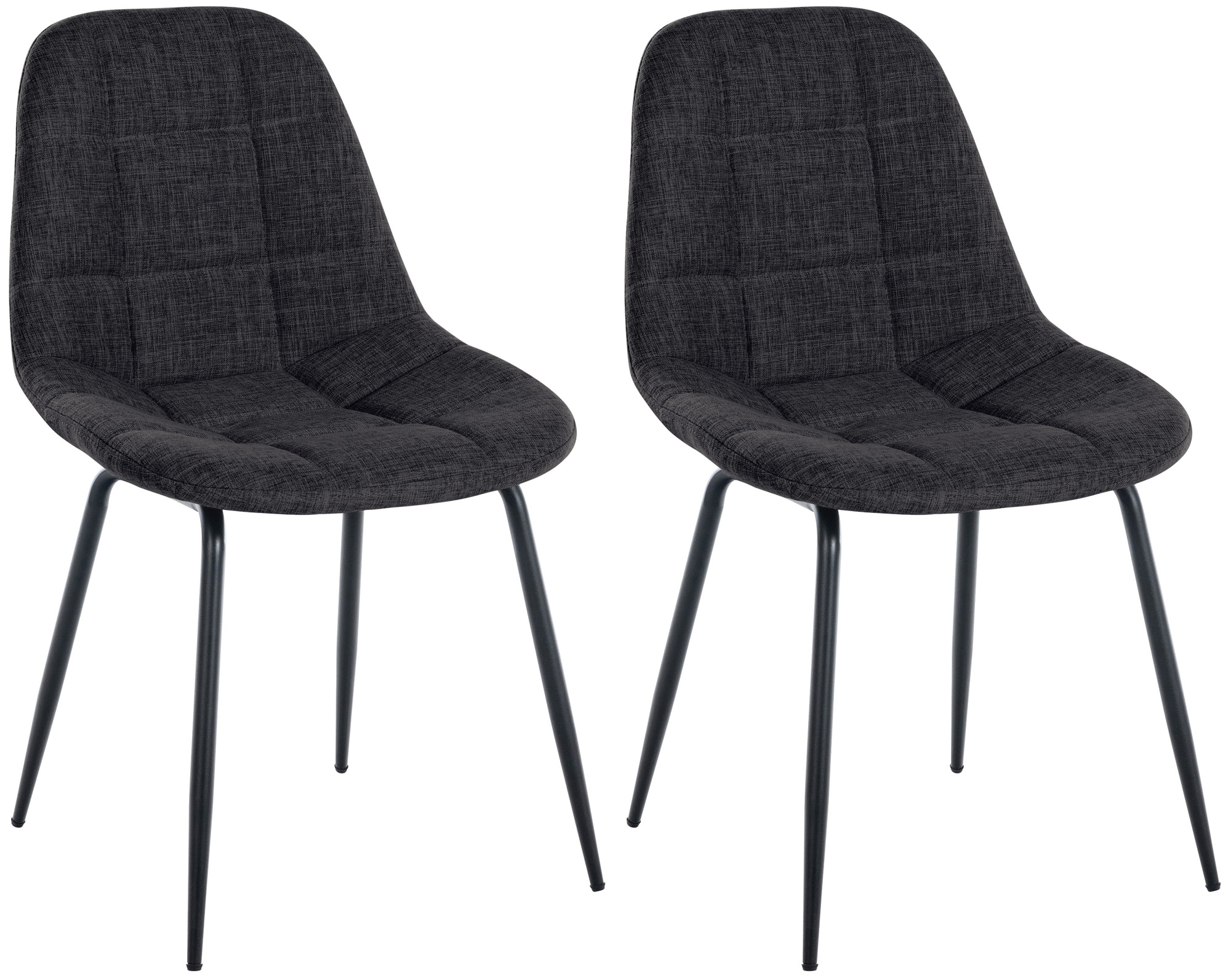 2er Set Stuhl Tom Stoff