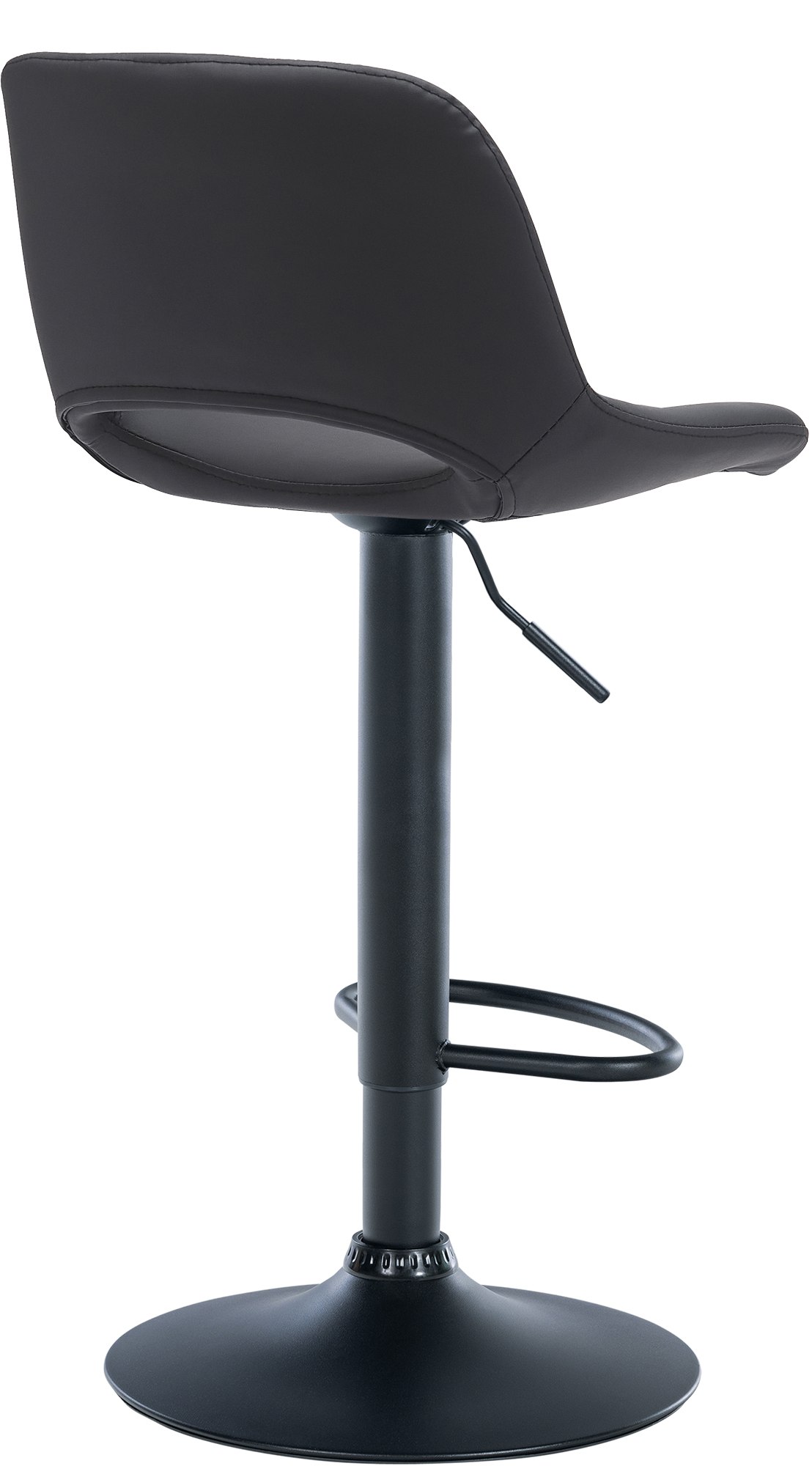 2er Set Barhocker Camden Kunstleder Schwarz - Image 3