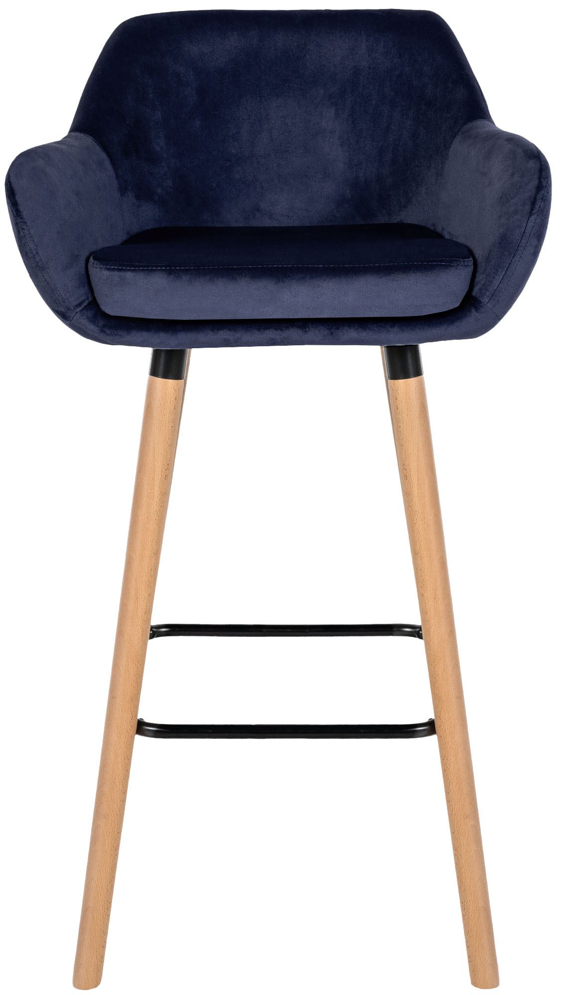 2er Set Barhocker Grant Samt - Image 6