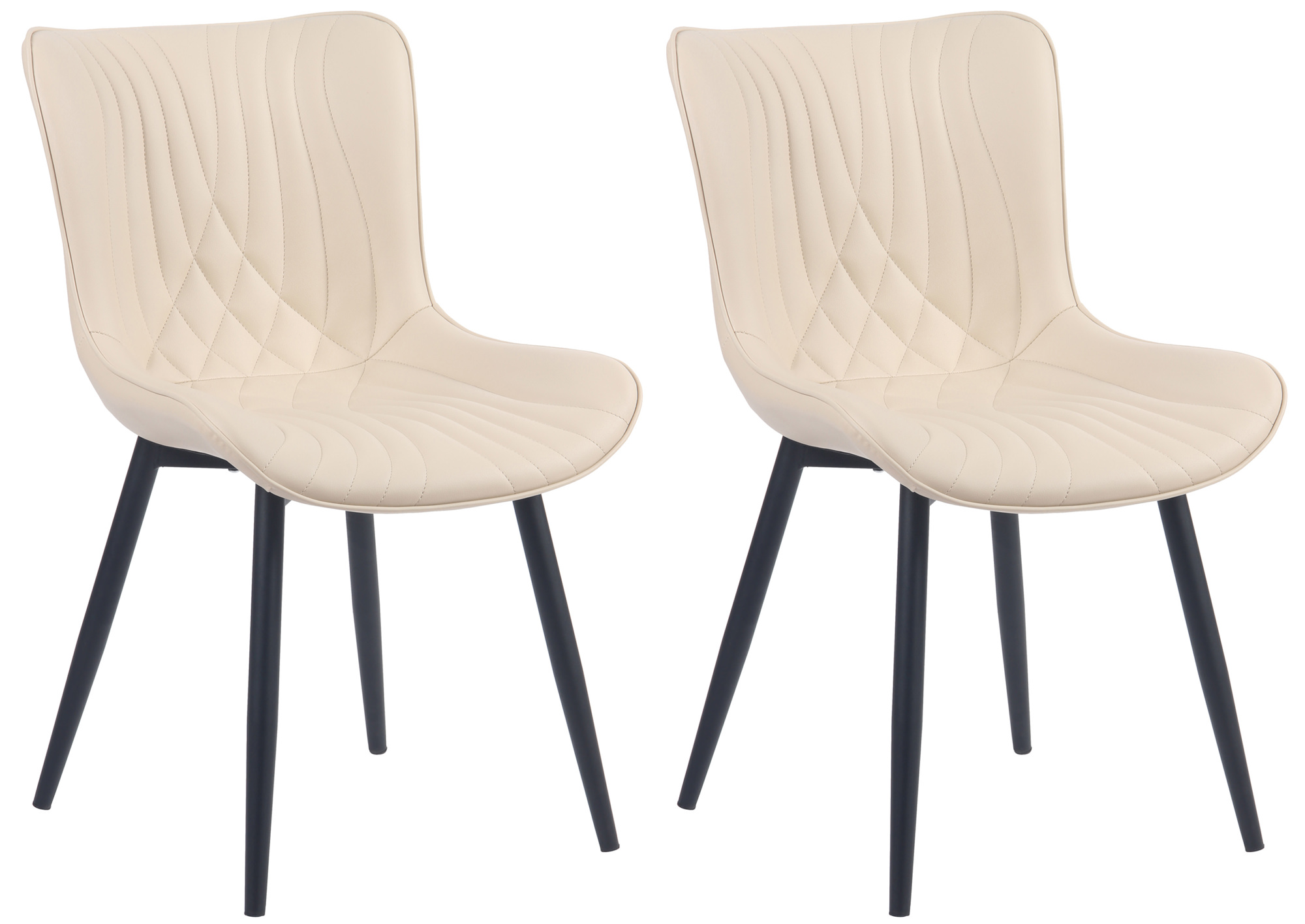 2er Set Stühle Brady Kunstleder
