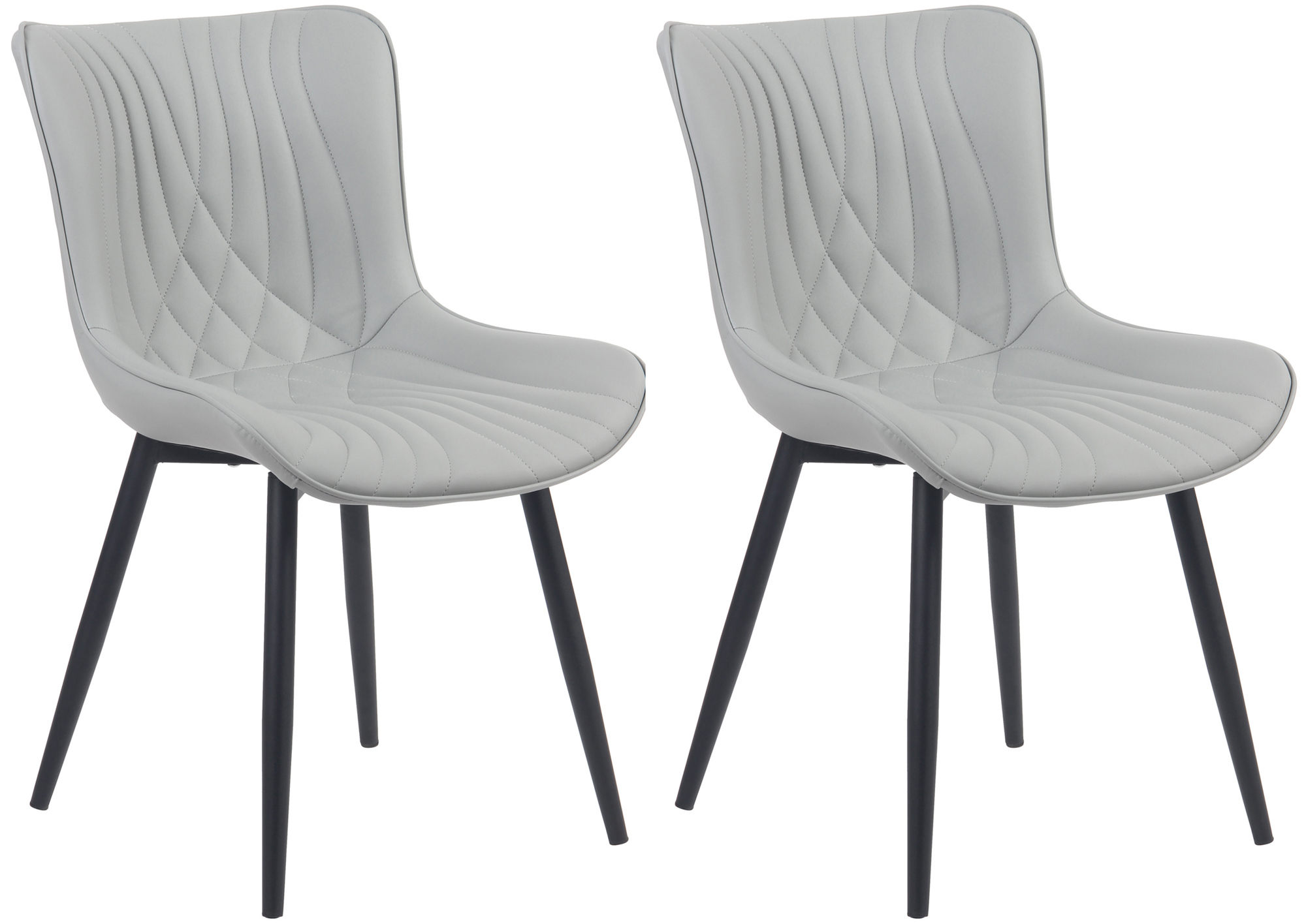 2er Set Stühle Brady Kunstleder