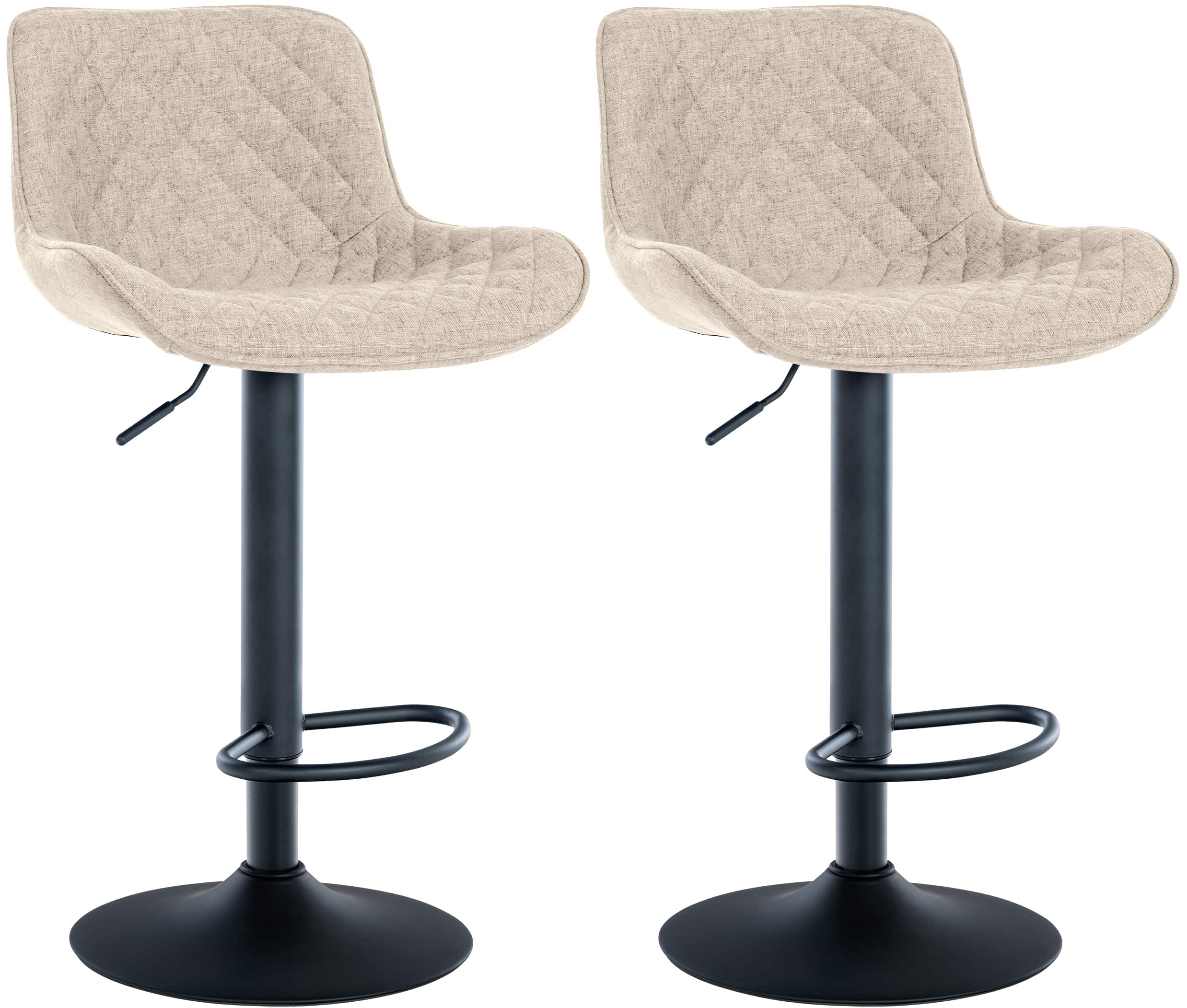 2er Set Barhocker Minosa Stoff
