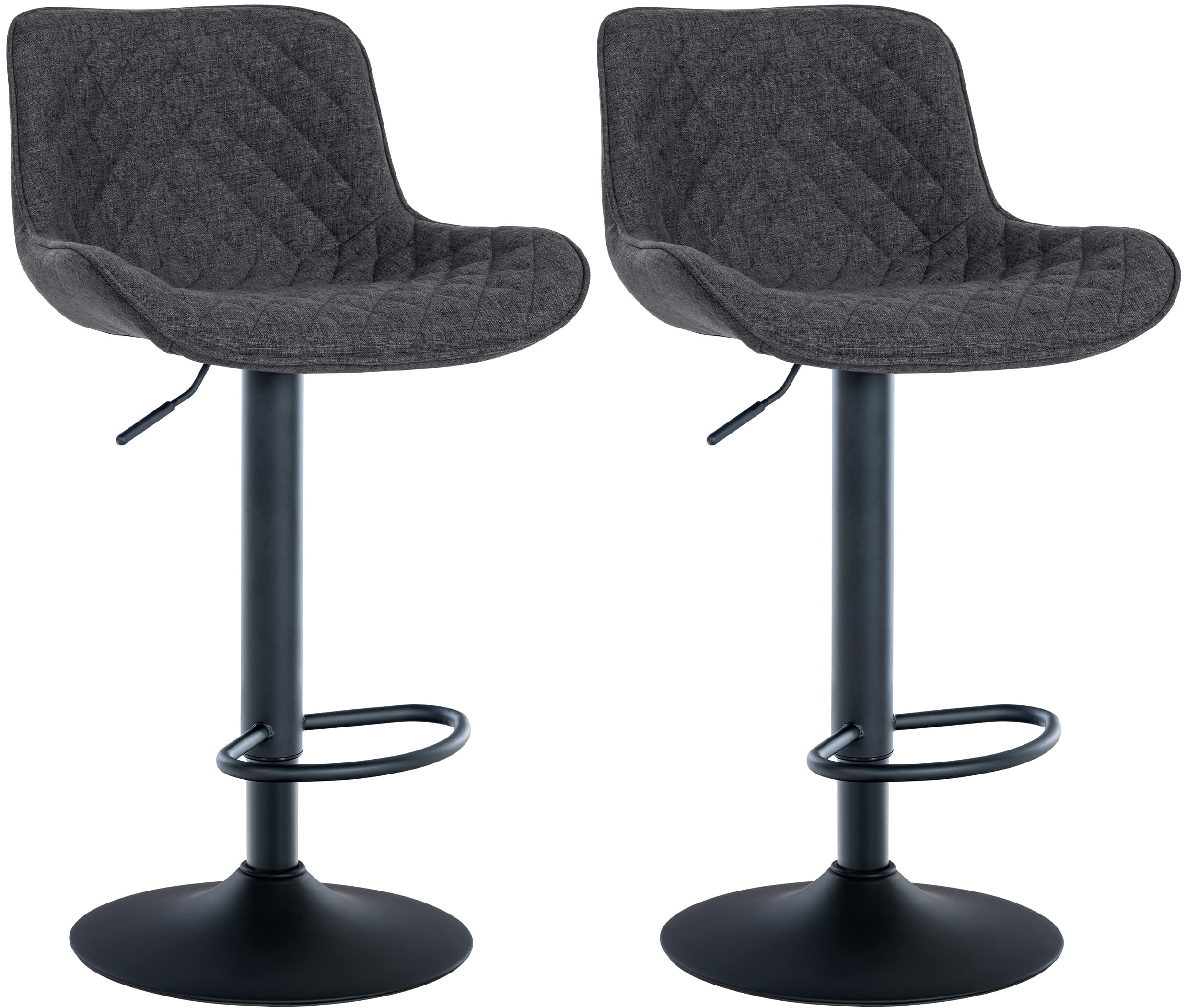 2er Set Barhocker Minosa Stoff