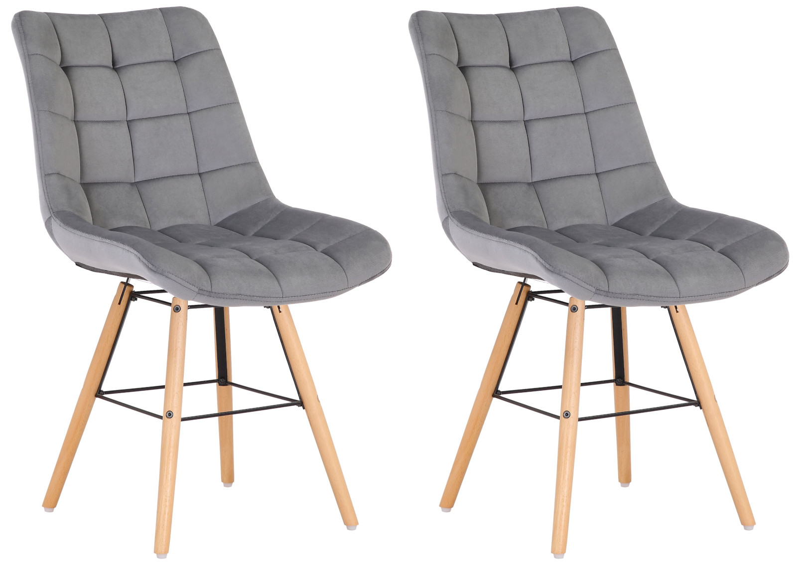 2er Set Stühle Leni Samt