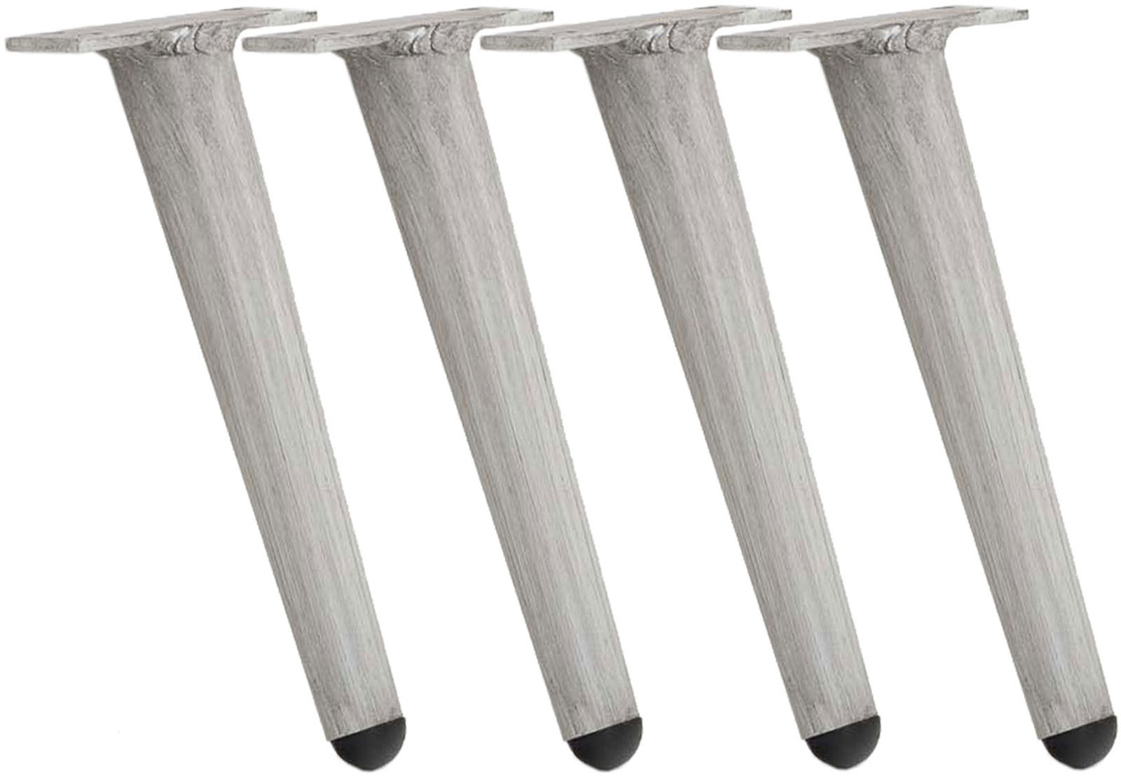 4er Set Möbelfüße 26 cm