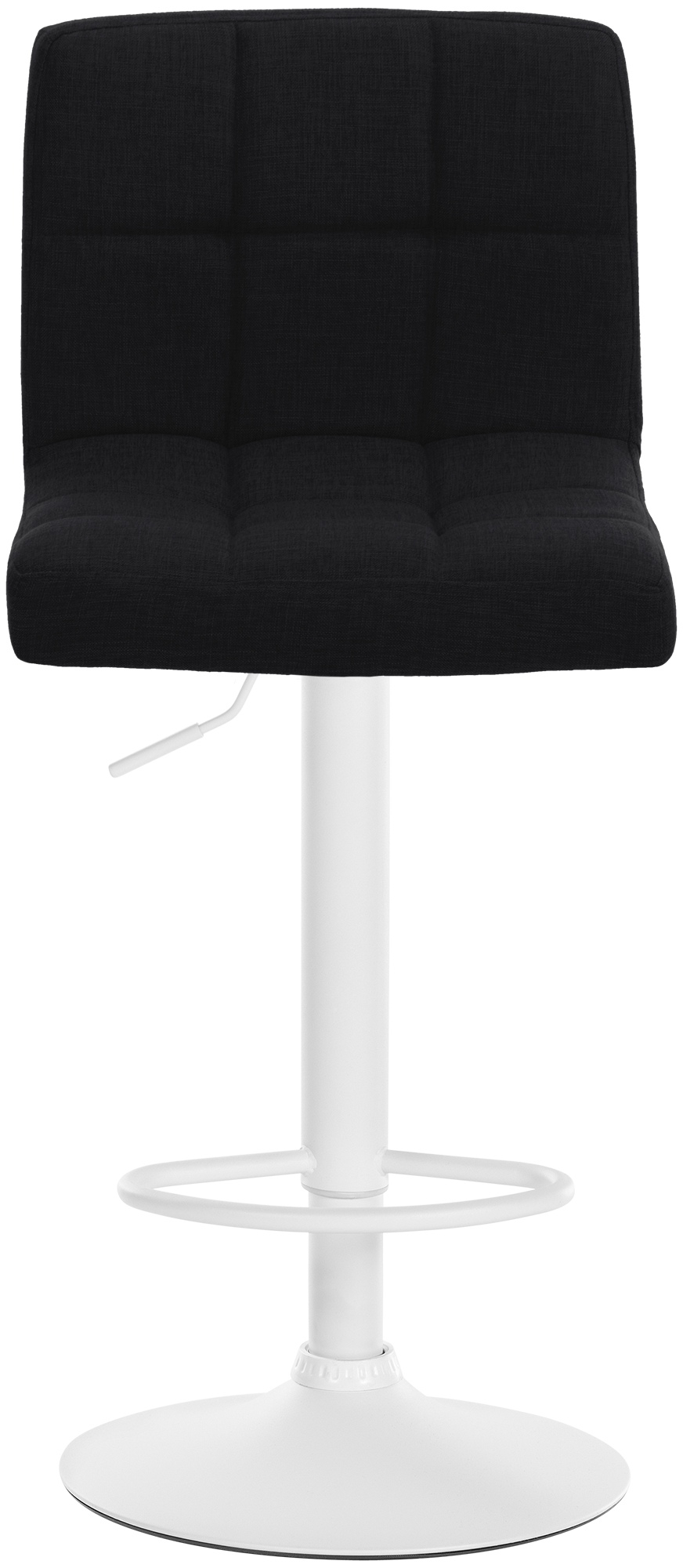 2er Set Barhocker Calma Stoff Weiß - Image 4