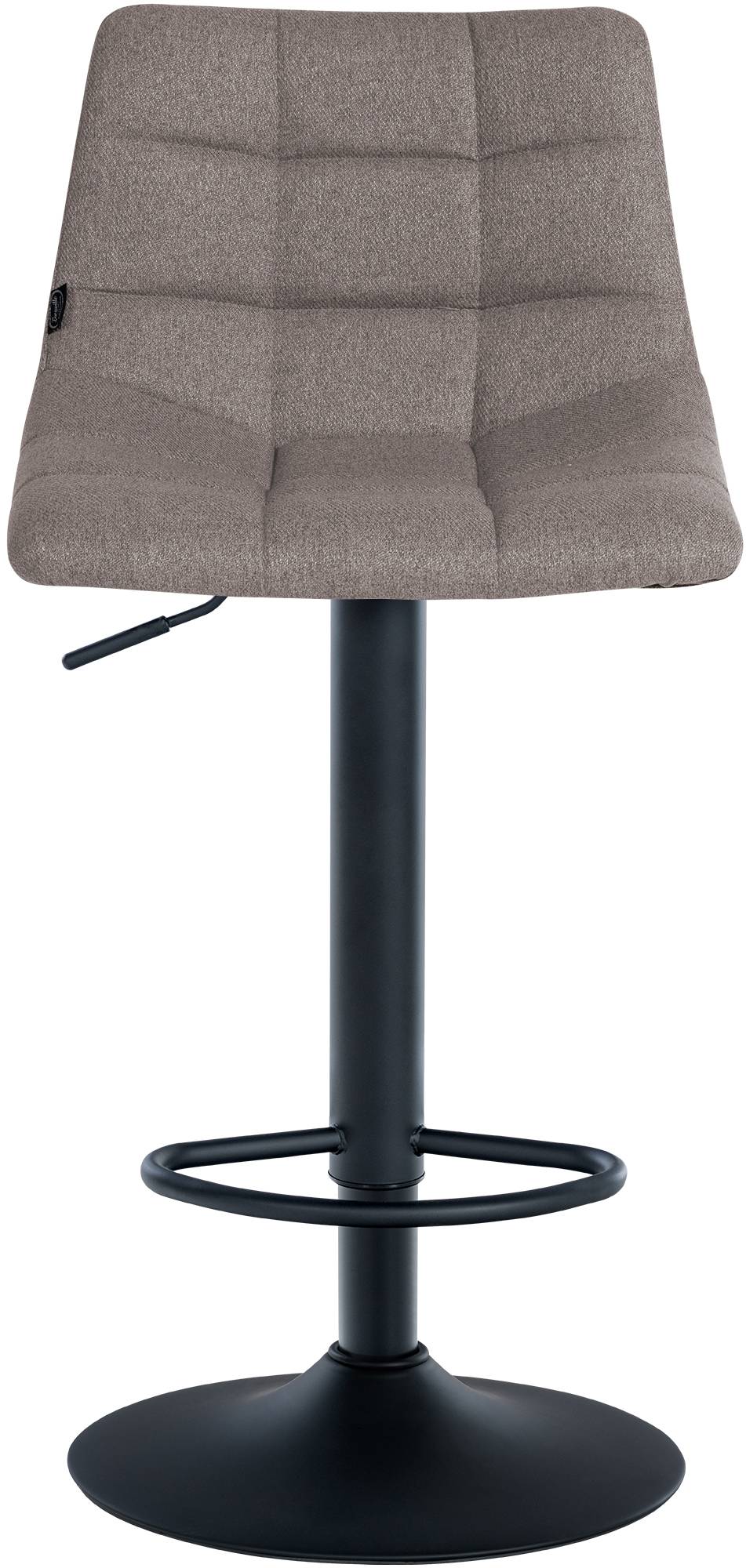2er Set Barhocker Jerry Stoff Schwarz - Image 4