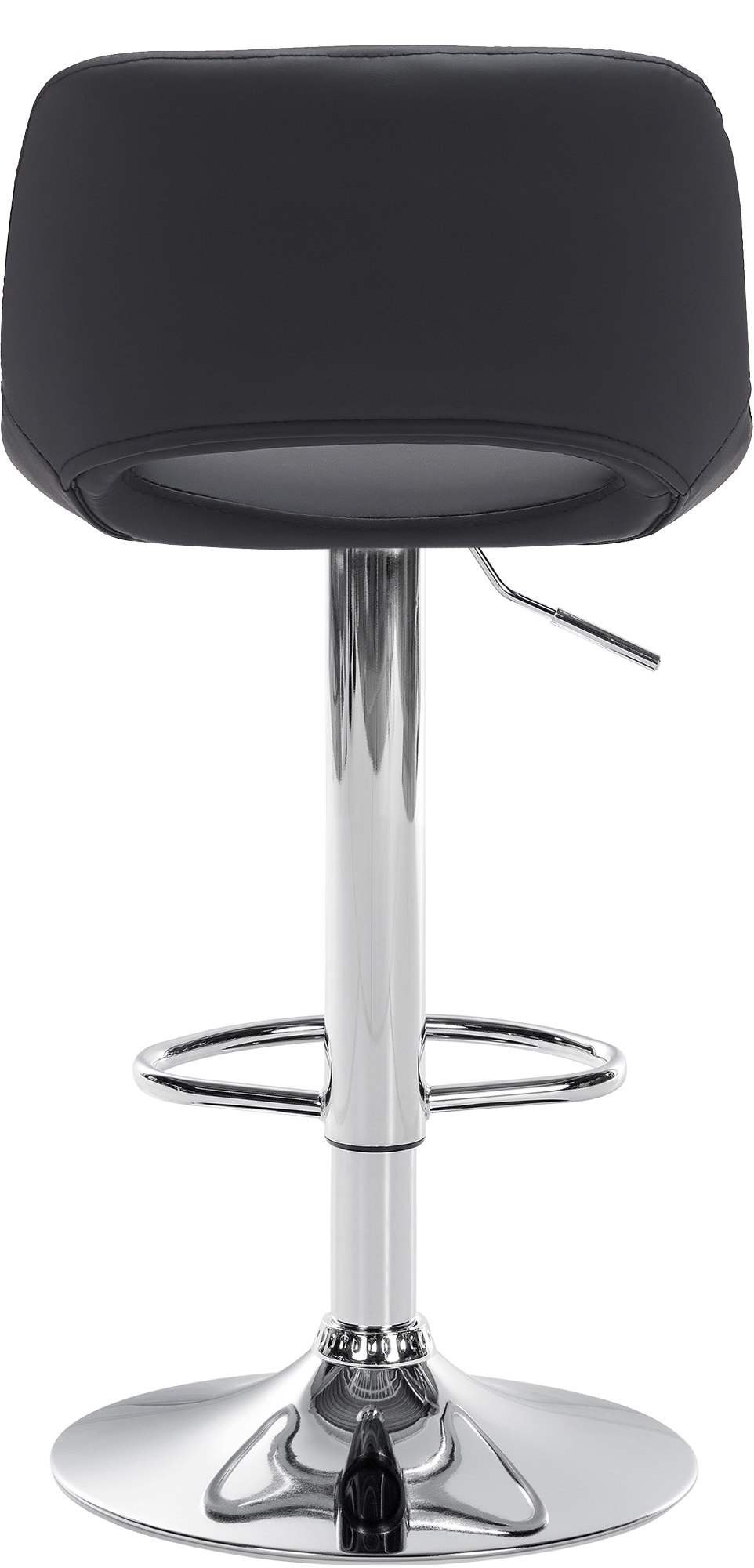 2er Set Barhocker Camden Kunstleder Chrom