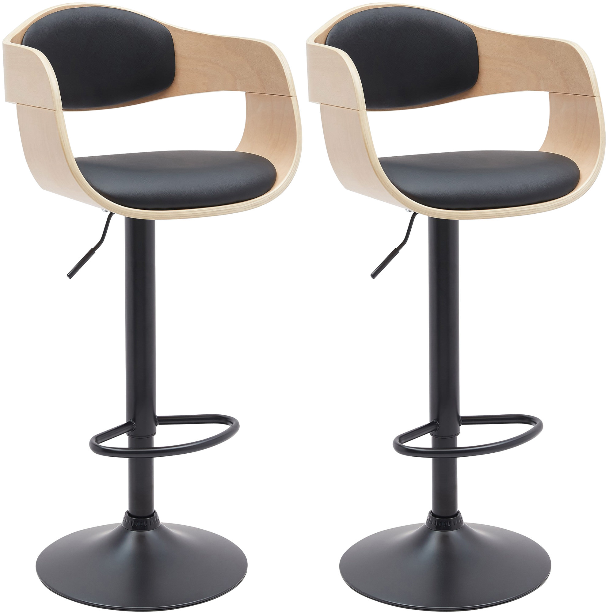 2er Set Barhocker Kingston B Kunstleder