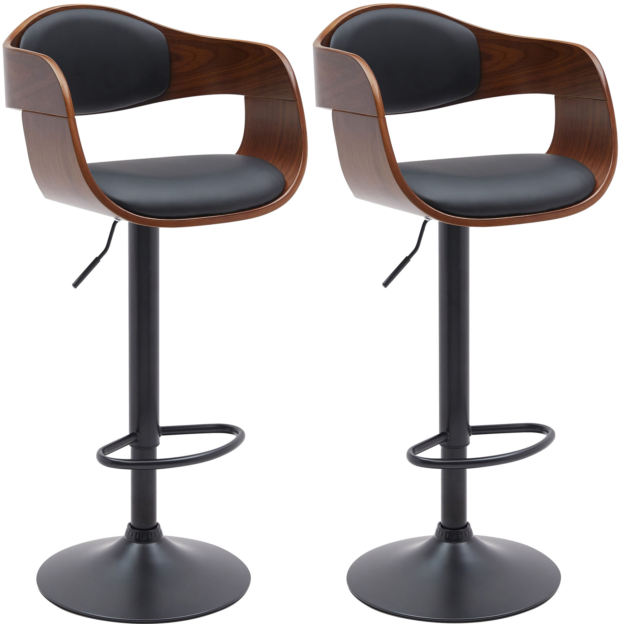 2er Set Barhocker Kingston B Kunstleder