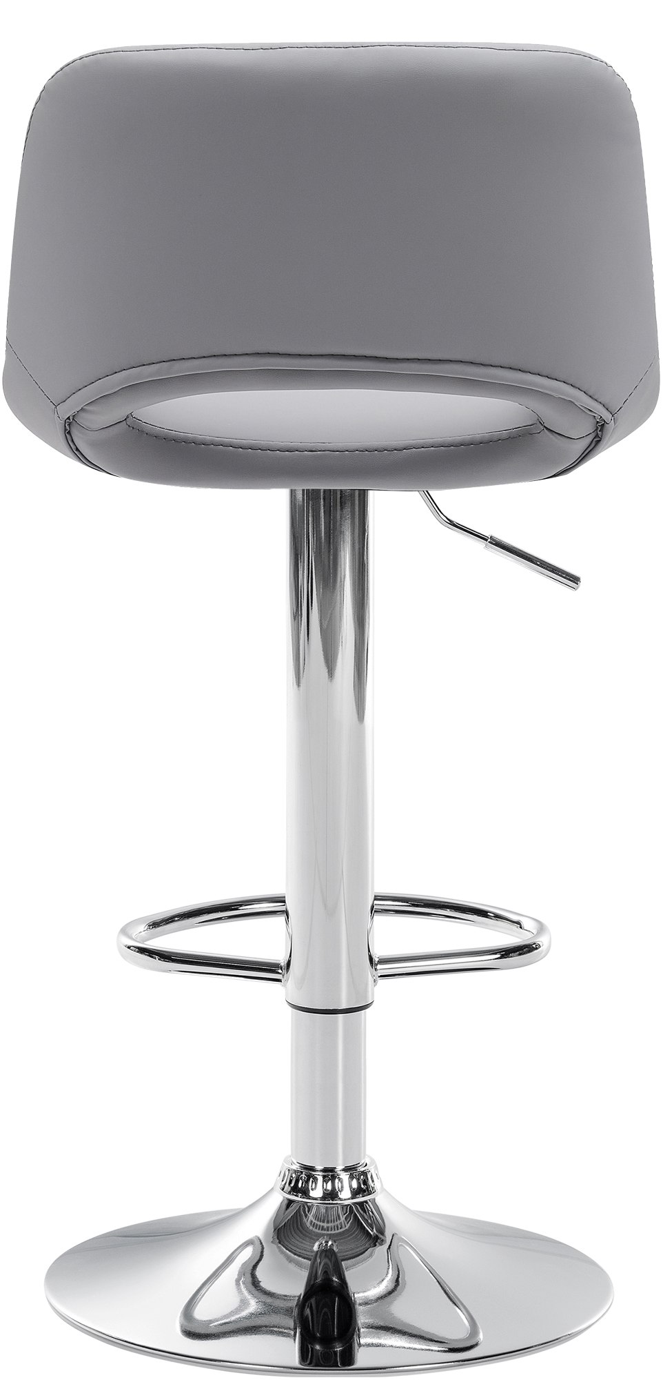 2er Set Barhocker Camden Kunstleder Chrom