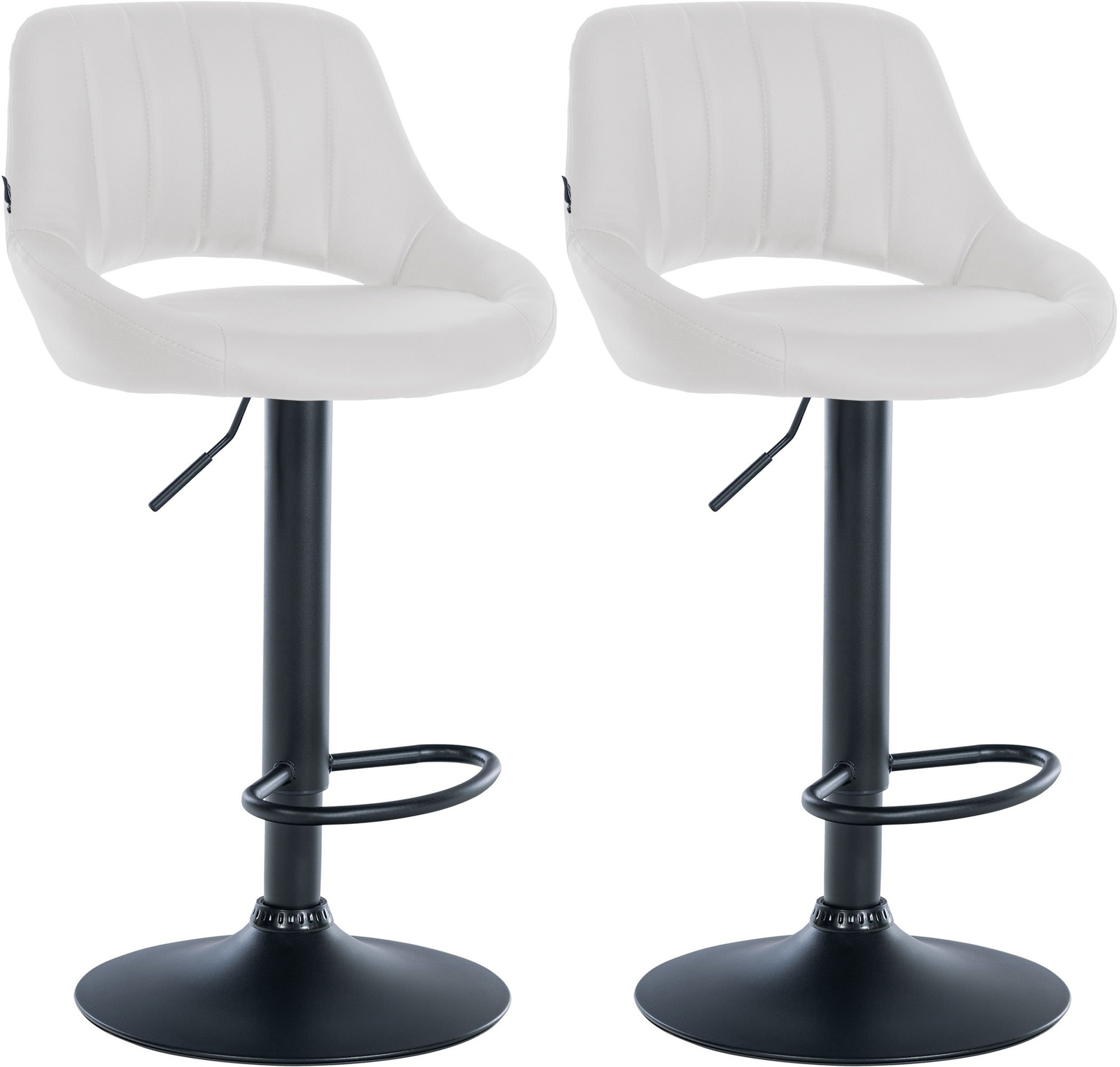 2er Set Barhocker Milet Kunstleder B