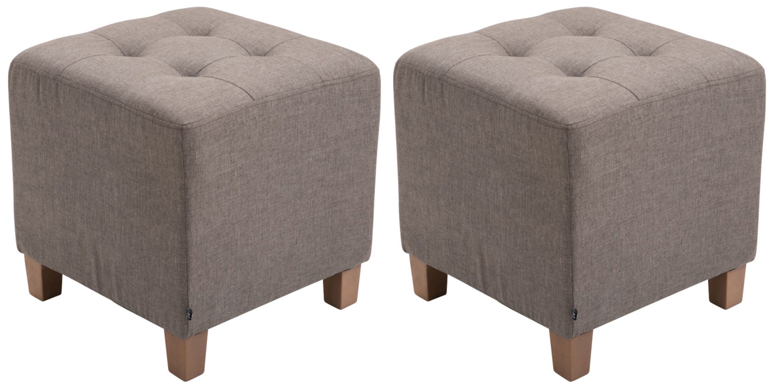2er Set Sitzhocker Pharao, AntiK-Hell