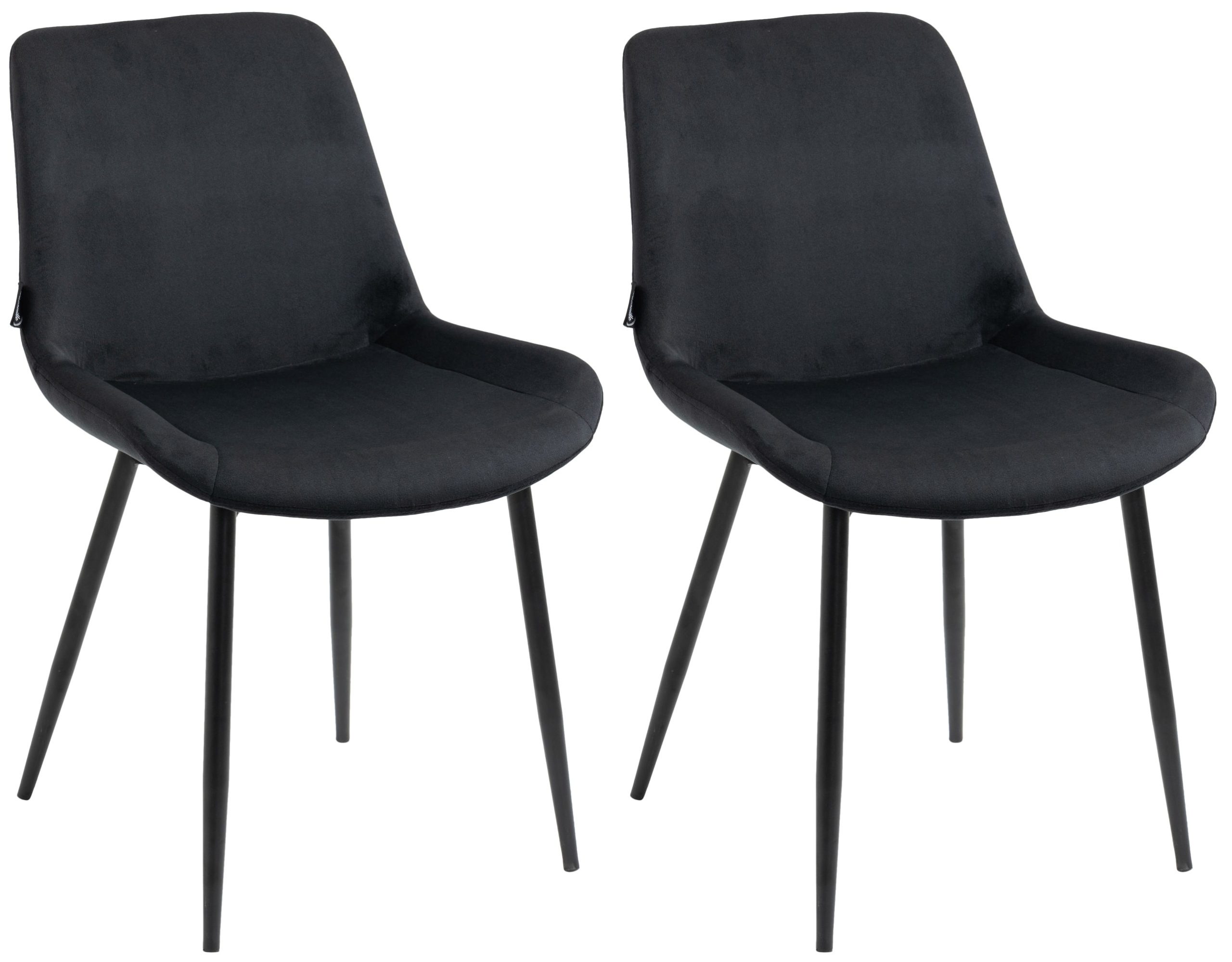 2er Set Esszimmerstühle Victoria Samt