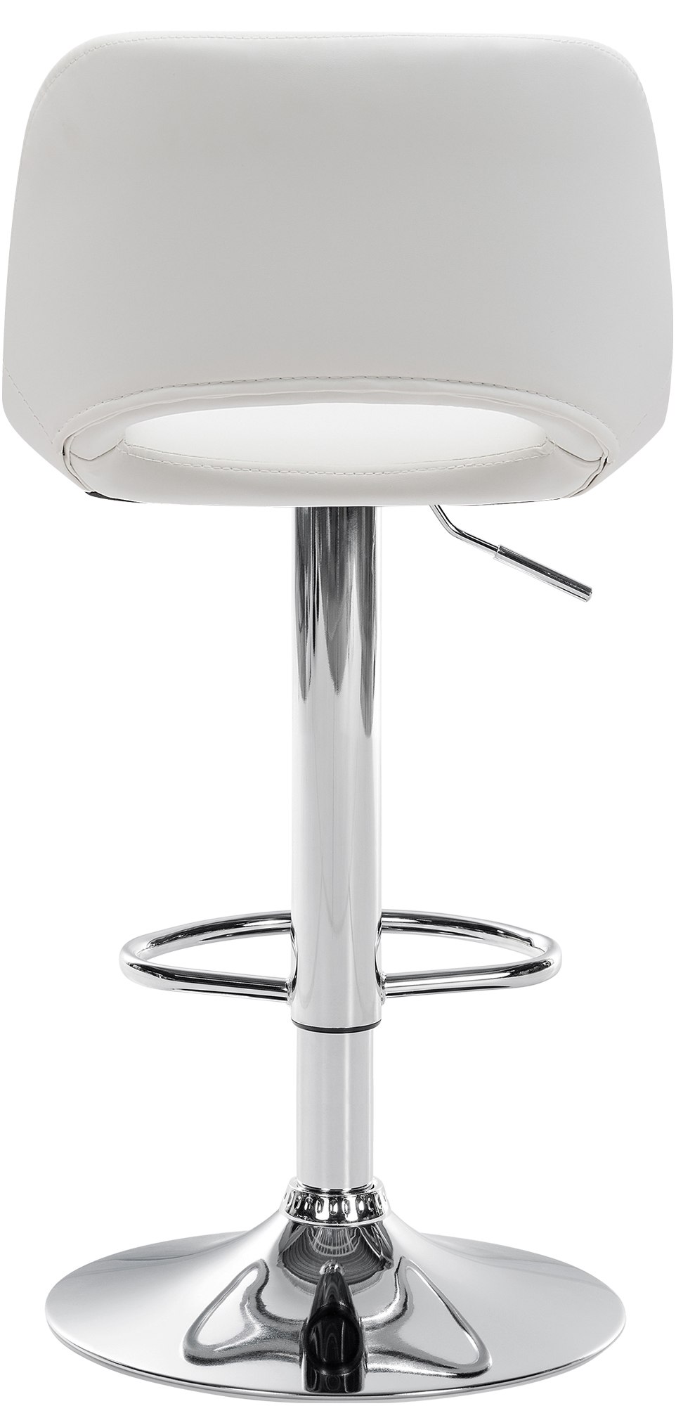 2er Set Barhocker Camden Kunstleder Chrom