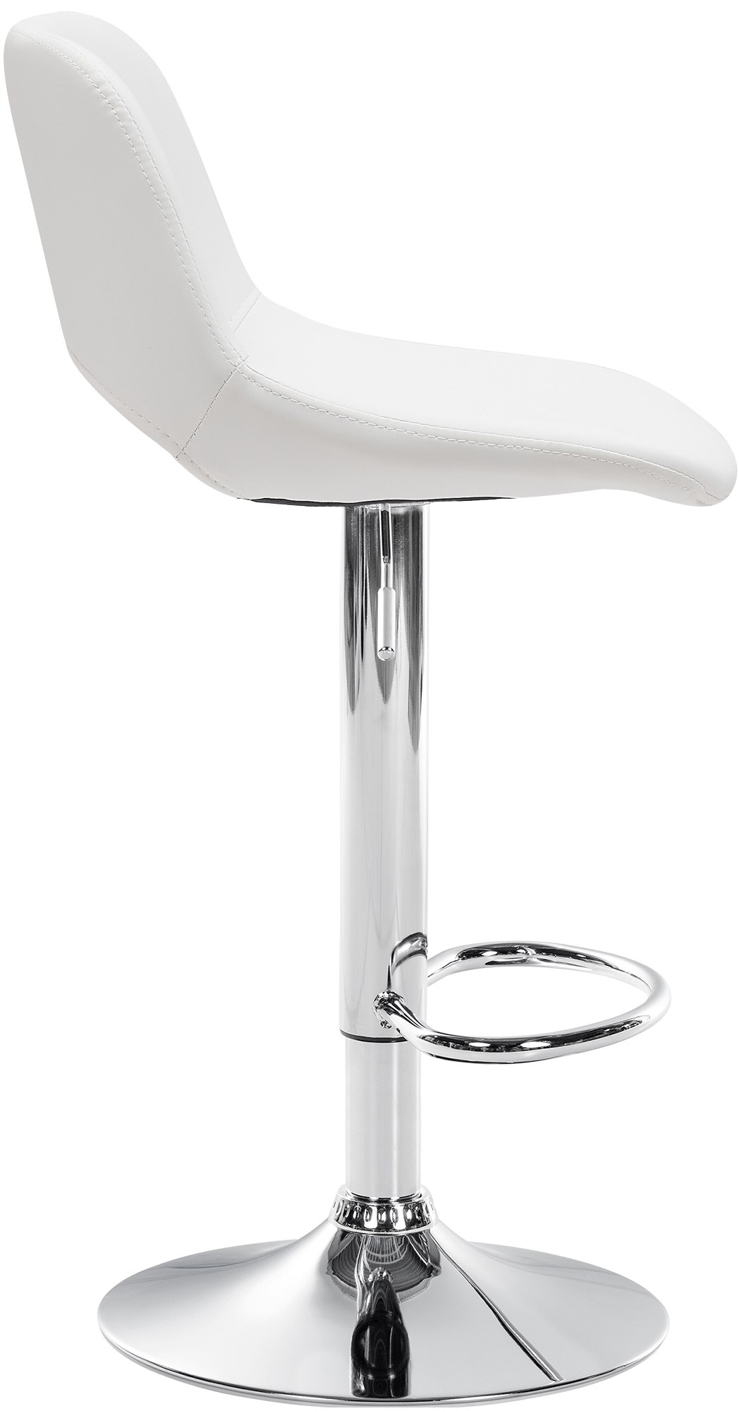 2er Set Barhocker Camden Kunstleder Chrom - Image 3