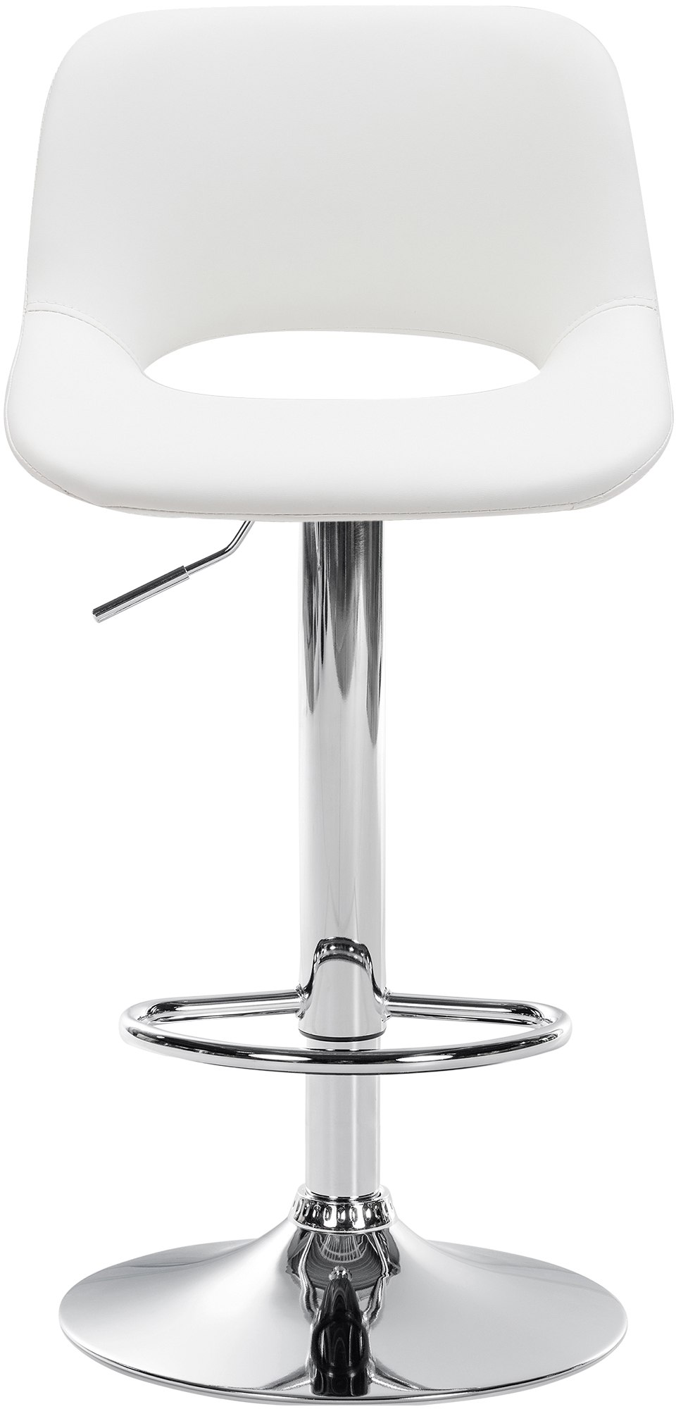 2er Set Barhocker Camden Kunstleder Chrom - Image 5