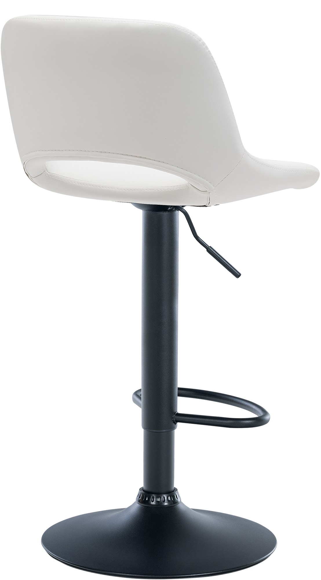 2er Set Barhocker Camden Kunstleder Schwarz - Image 3