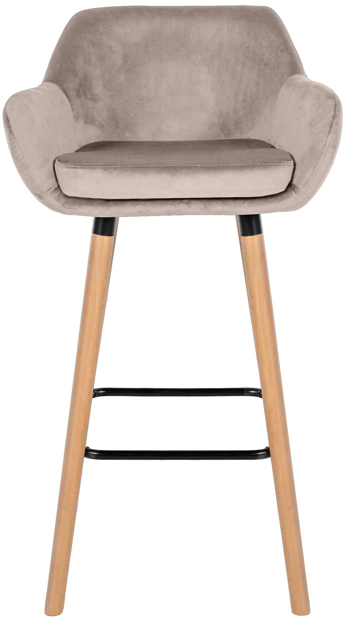 2er Set Barhocker Grant Samt - Image 6