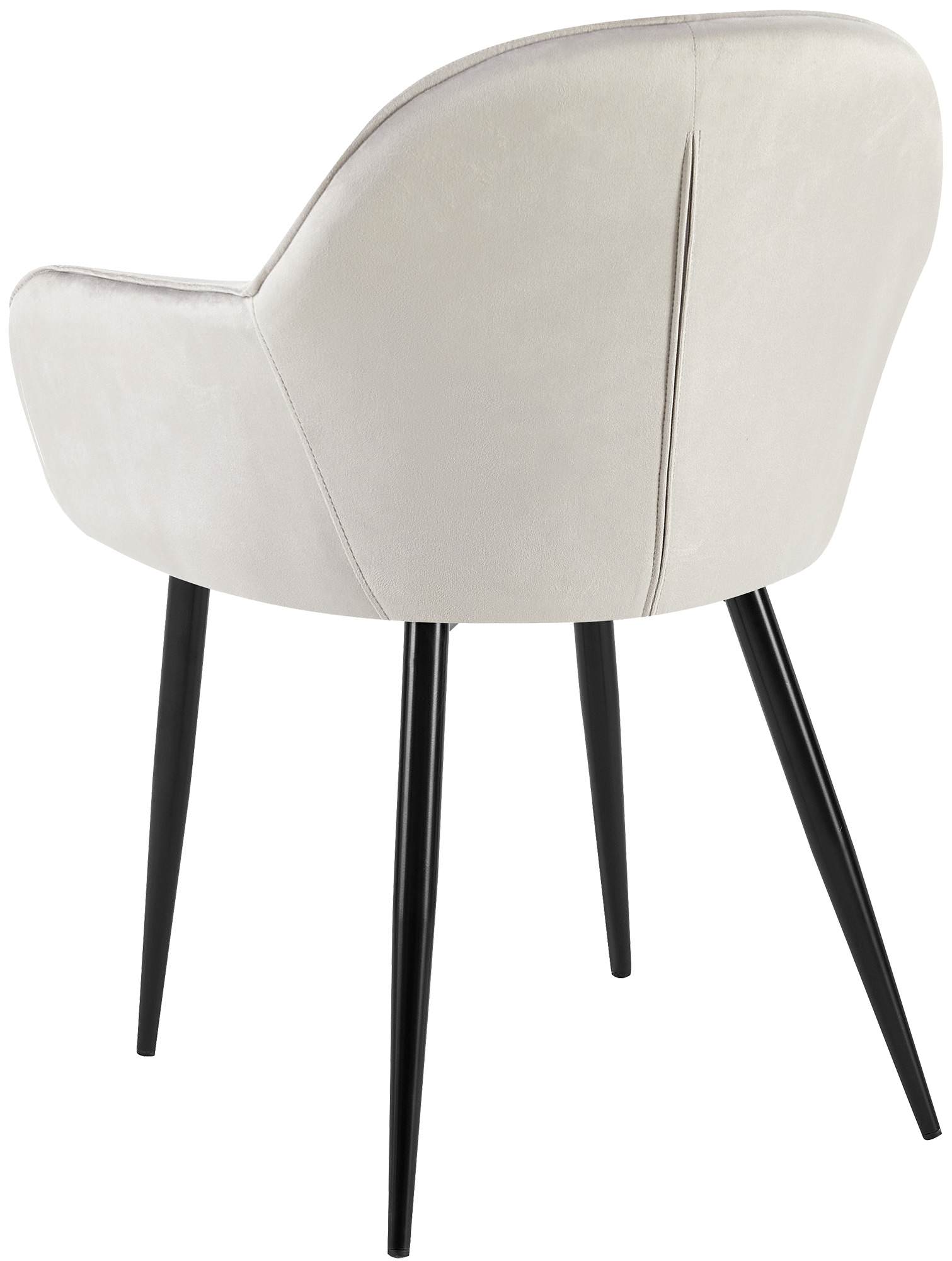 2er Set Esszimmerstuhl Boise Samt - Image 3