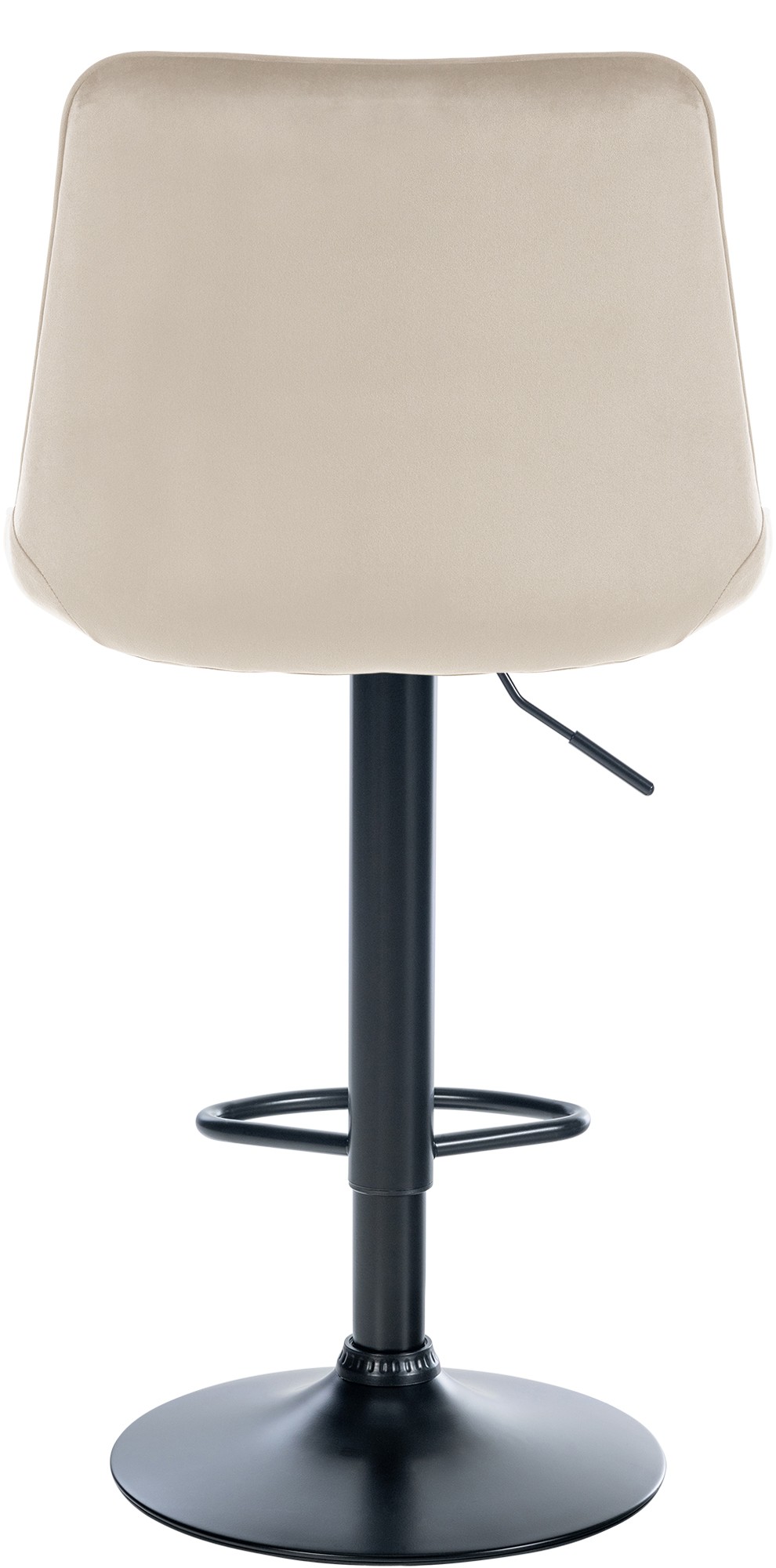 2er Set Barhocker Toni Samt Schwarz - Image 3