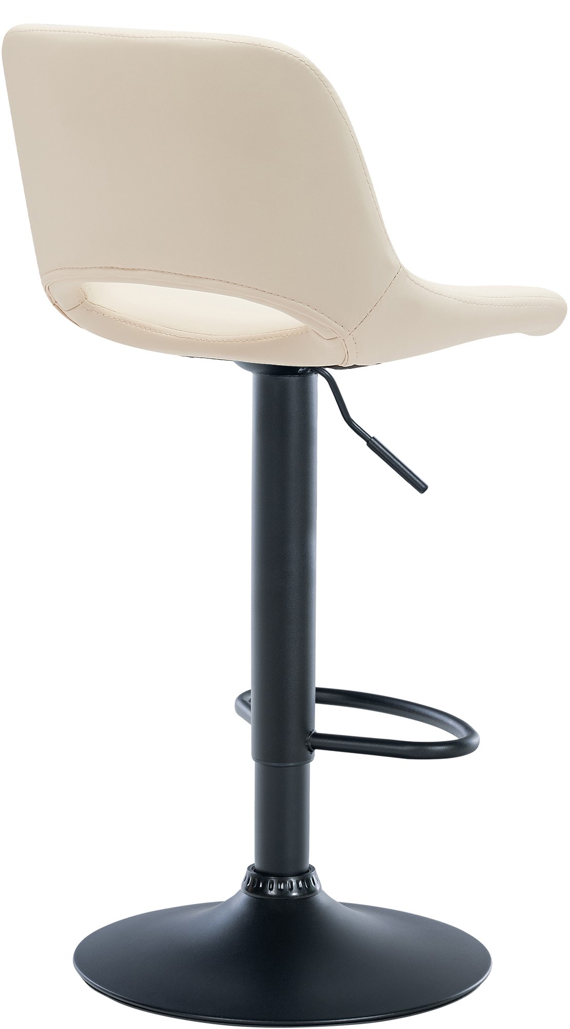 2er Set Barhocker Camden Kunstleder Schwarz - Image 3