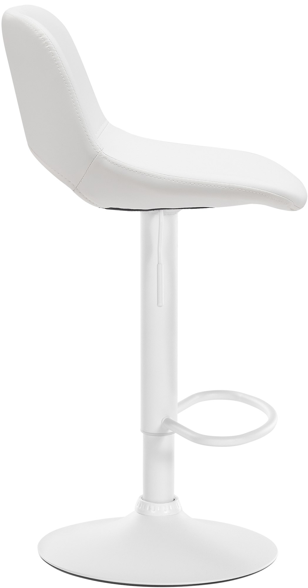 2er Set Barhocker Camden Kunstleder Weiß - Image 4