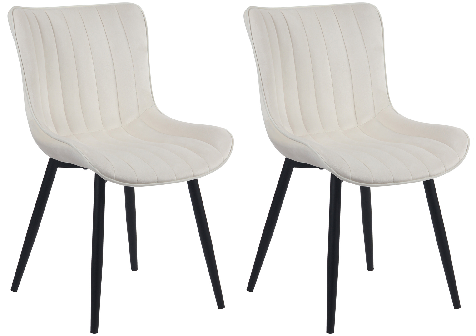 2er Set Stühle Largo Samt