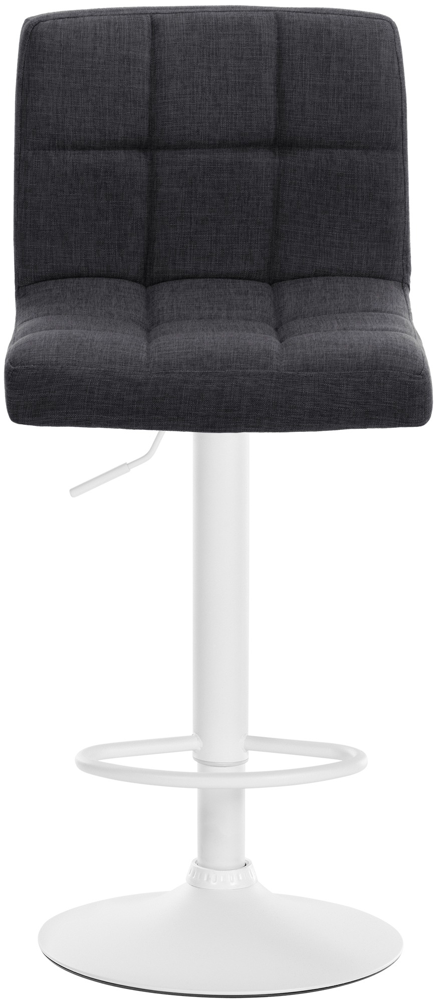 2er Set Barhocker Calma Stoff Weiß - Image 4