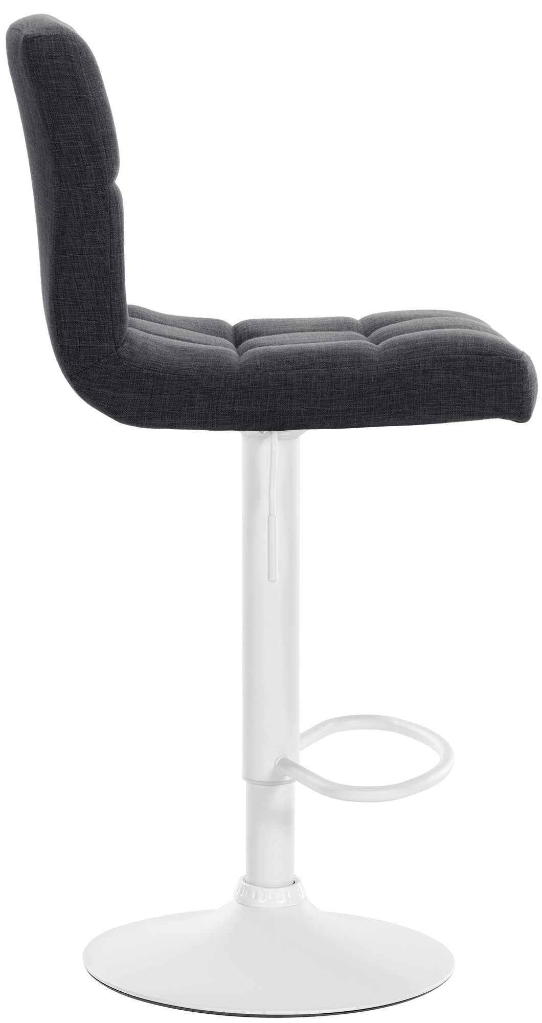 2er Set Barhocker Calma Stoff Weiß - Image 5