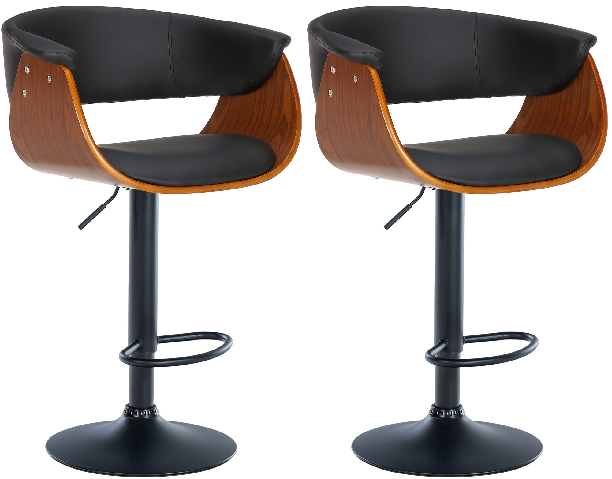 2er Set Barhocker Vestal Kunstleder