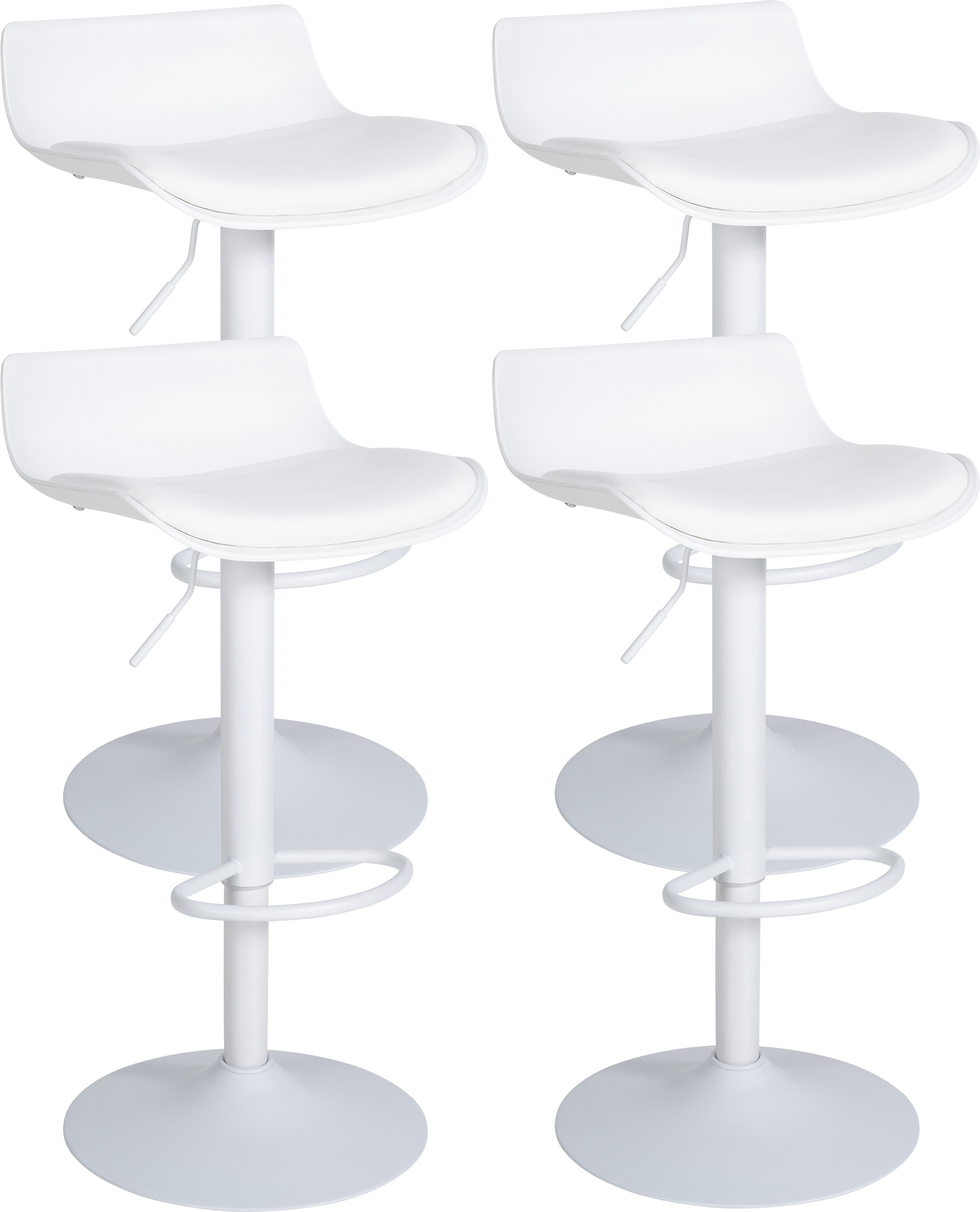 4er Set Barhocker Aveiro Kunstleder