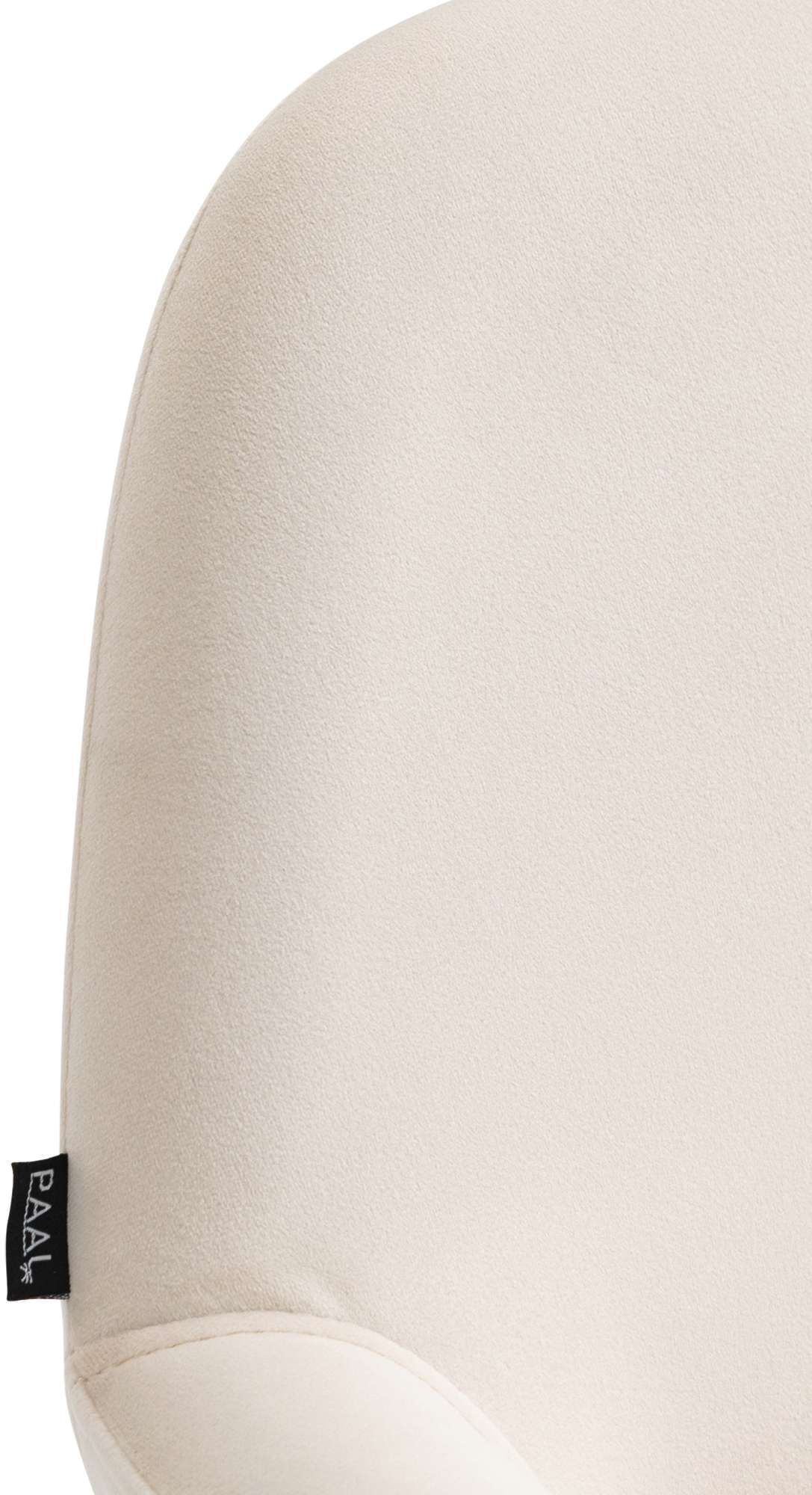 2er Set Barhocker Braga Samt Weiß - Image 3