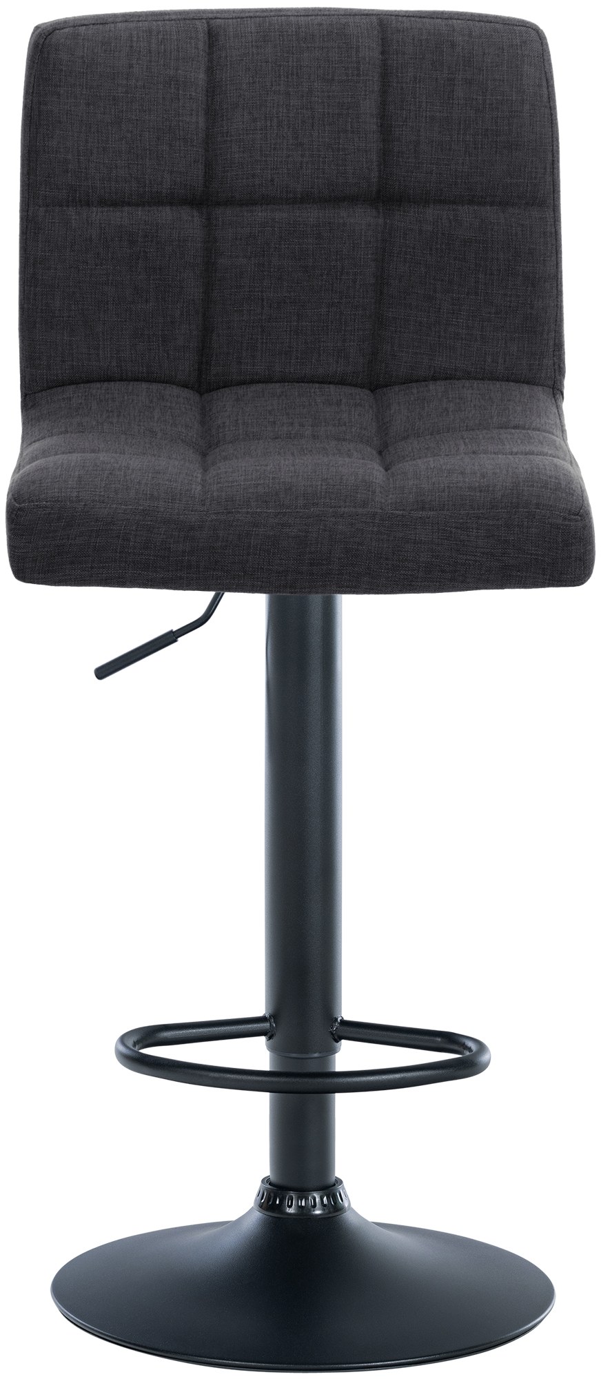 2er Set Barhocker Calma Stoff Schwarz - Image 4